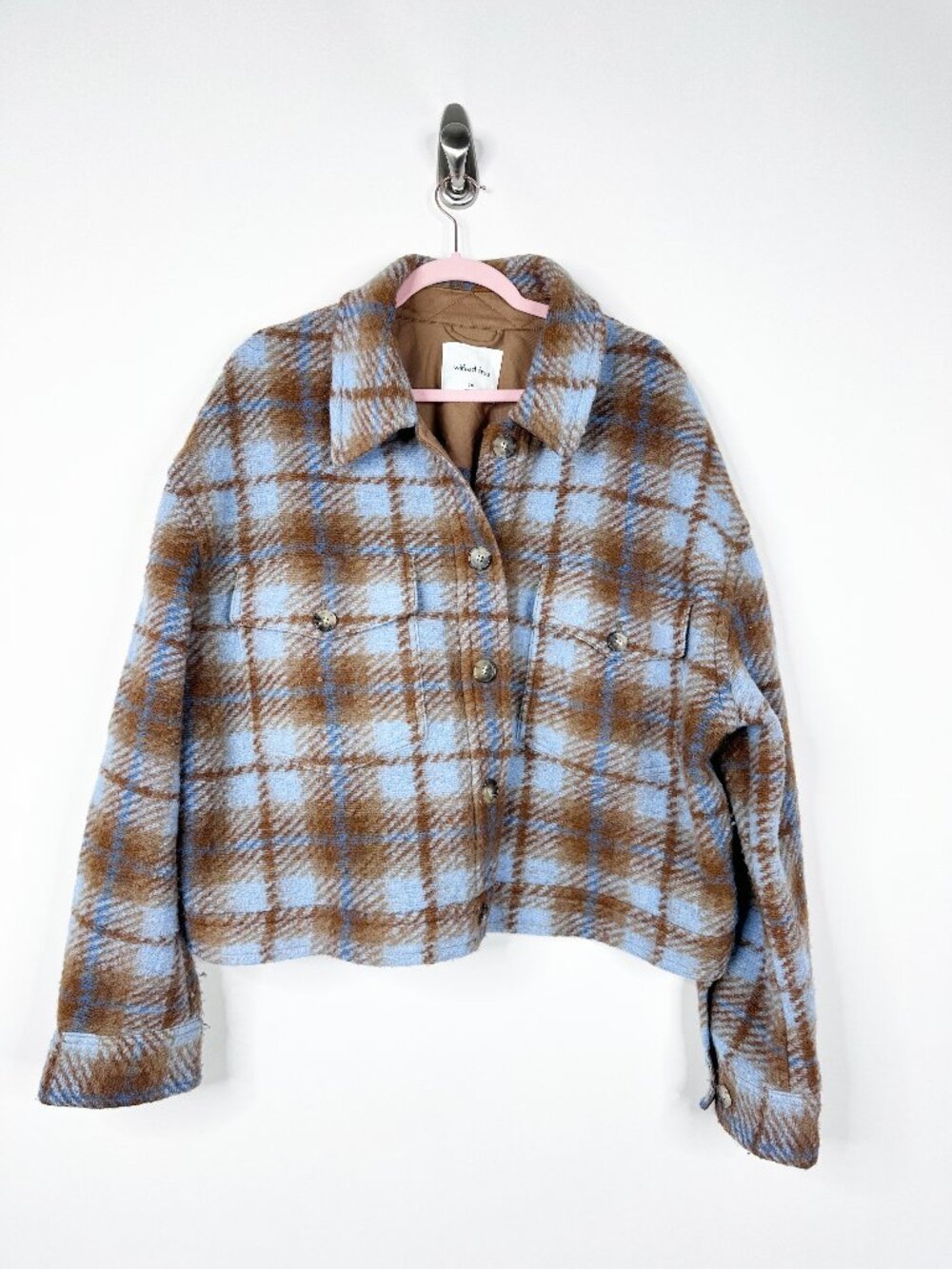 Wilfred Free Autumn Shirt Jacket Boxy Wool Shacket 2XL #A1983 - Picture 3 of 7